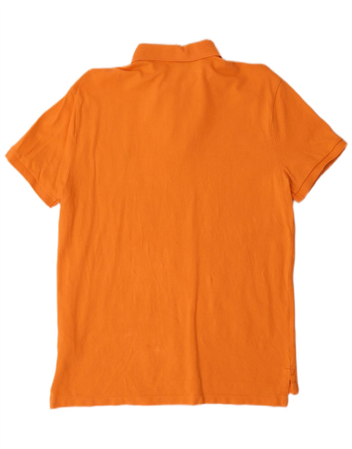 Polo Ralph Lauren Herren Custom Slim Fit Hemd Mittelorange Baumwolle