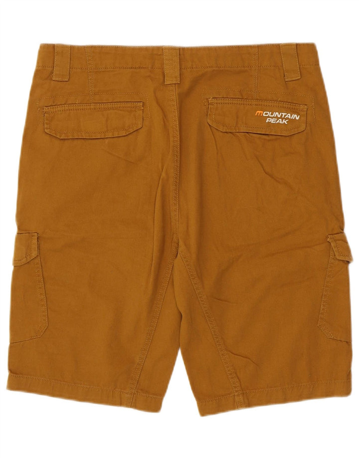 MOUNTAIN PEAK Herren Cargoshorts Medium W32 Braune Baumwolle