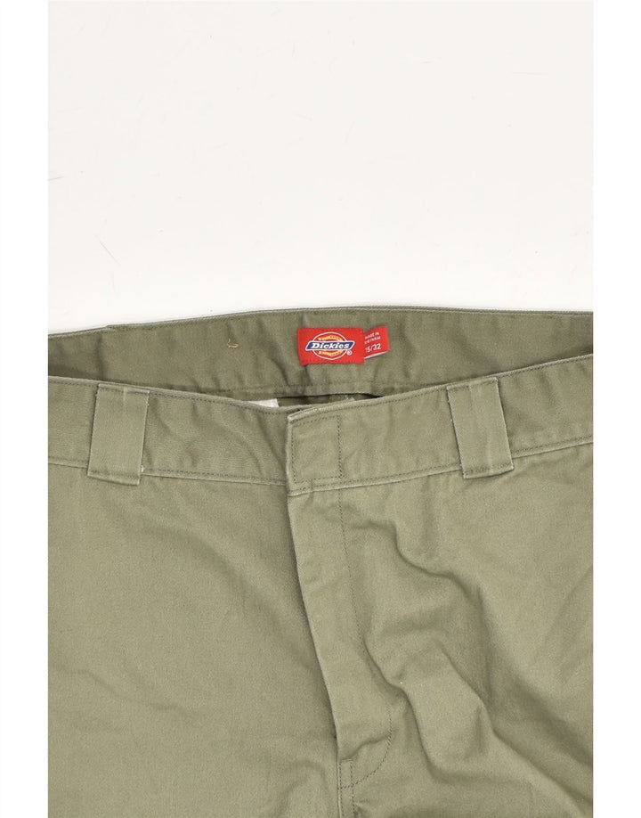 DICKIES Womens Straight Chino Trousers W32 L31 Khaki Cotton | Vintage Dickies | Thrift | Second-Hand Dickies | Used Clothing | Messina Hembry 