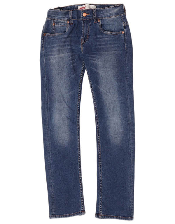 Levi's Jungen 511 Slim Jeans 9–10 Jahre W24 L27 Blaue Baumwolle