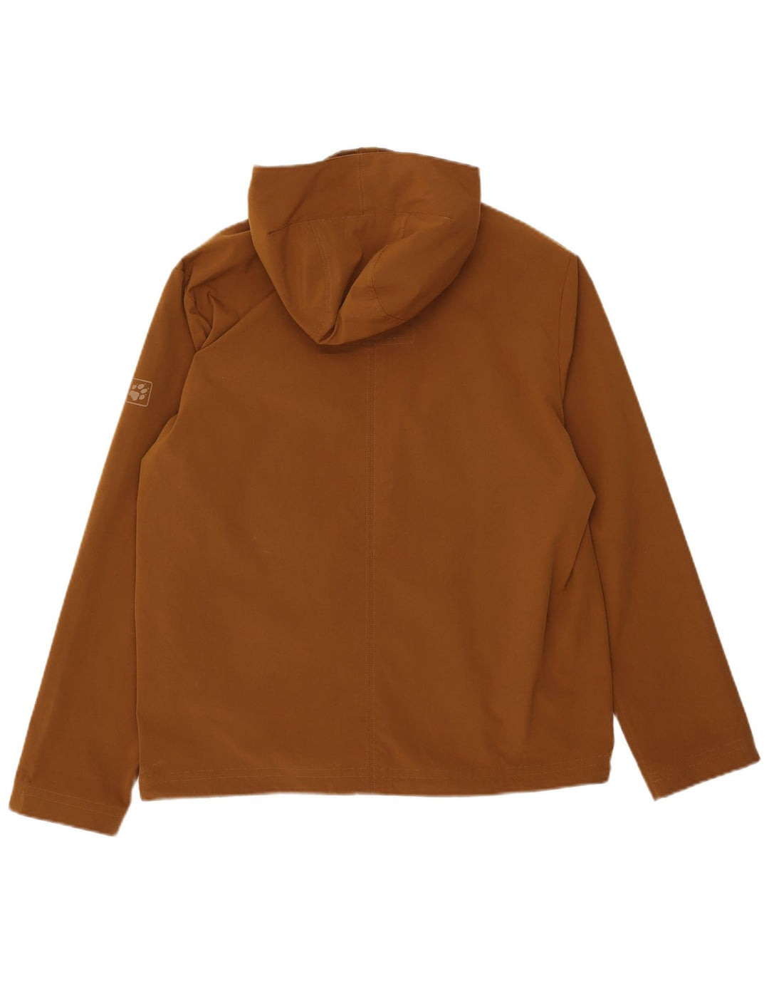 Jack Wolfskin Herren-Windbreakerjacke mit Kapuze, UK 36/38, Mittelbraun