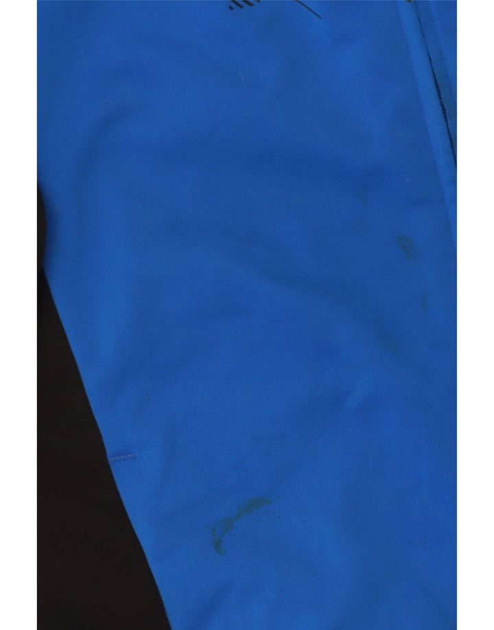 Puma Jungen Grafik-Trainingsanzug-Top-Jacke, 13–14 Jahre, blaues Farbblockdesign