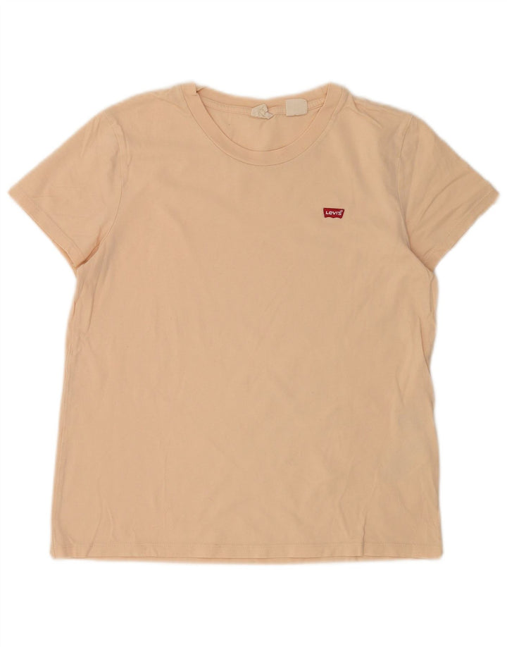 Levi's Herren T-Shirt Top Small Beige Baumwolle