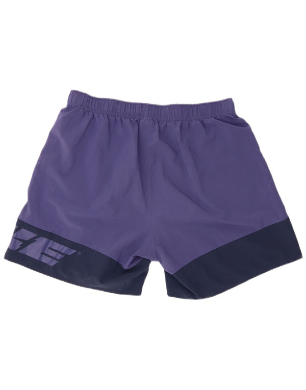 Adidas Herren Graphic Standard Fit Sport Shorts XL Lila Farbblock