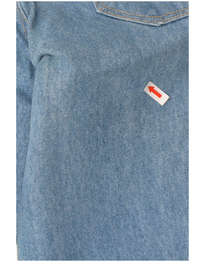 Wrangler Damen Slim Jeans W28 L36 Blaue Baumwolle
