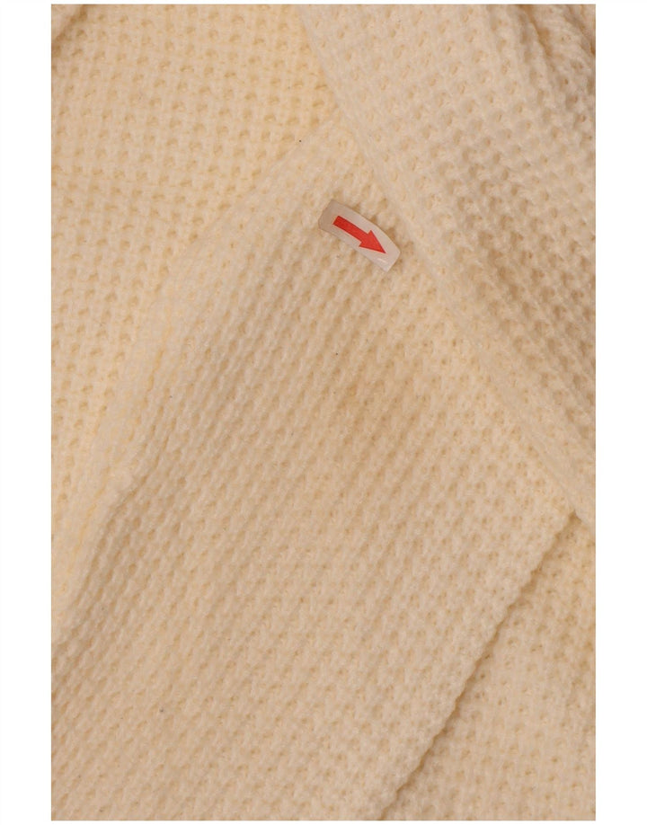 Jack & Jones Herren-Pullover mit Rundhalsausschnitt, Größe L, Acryl, Weiß