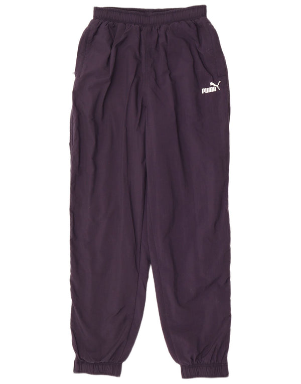 PUMA Herren-Trainingshose, Jogginghose, klein, marineblaues Nylon