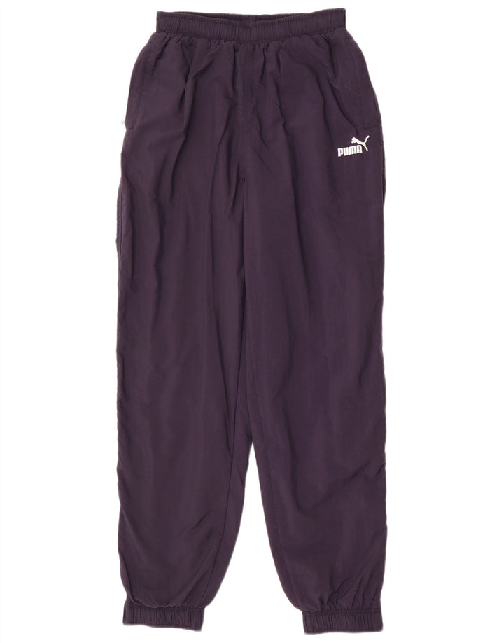 PUMA Herren-Trainingshose, Jogginghose, klein, marineblaues Nylon