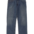 Marks & Spencer Herren Straight Jeans W34 L29 Blaue Baumwolle