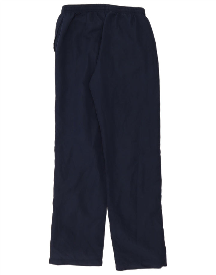 ASICS Damen-Trainingshose mit Grafik, UK 14, Größe L, Marineblau, Polyester