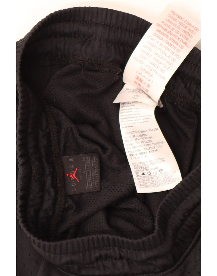 JORDAN Sportshorts für Jungen, 13–14 Jahre, XL, schwarzes Polyester