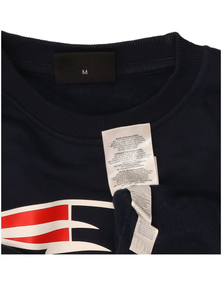 New Era Herren-Sweatshirt der New England Patriots in mittlerem Marineblau