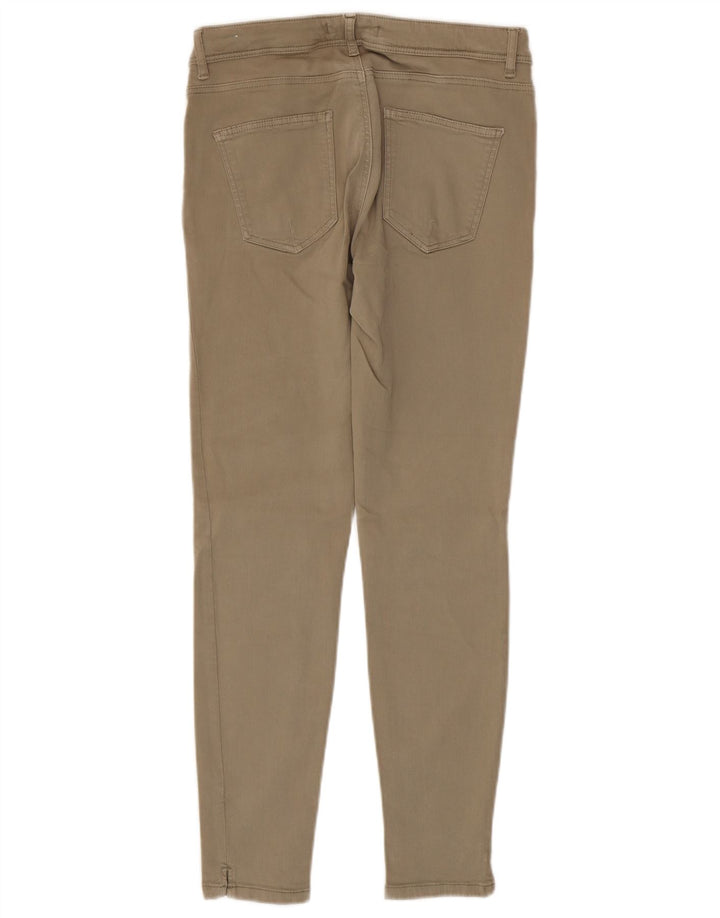 Zara Damen Skinny Jeans EU 40 Medium W30 L28 Beige