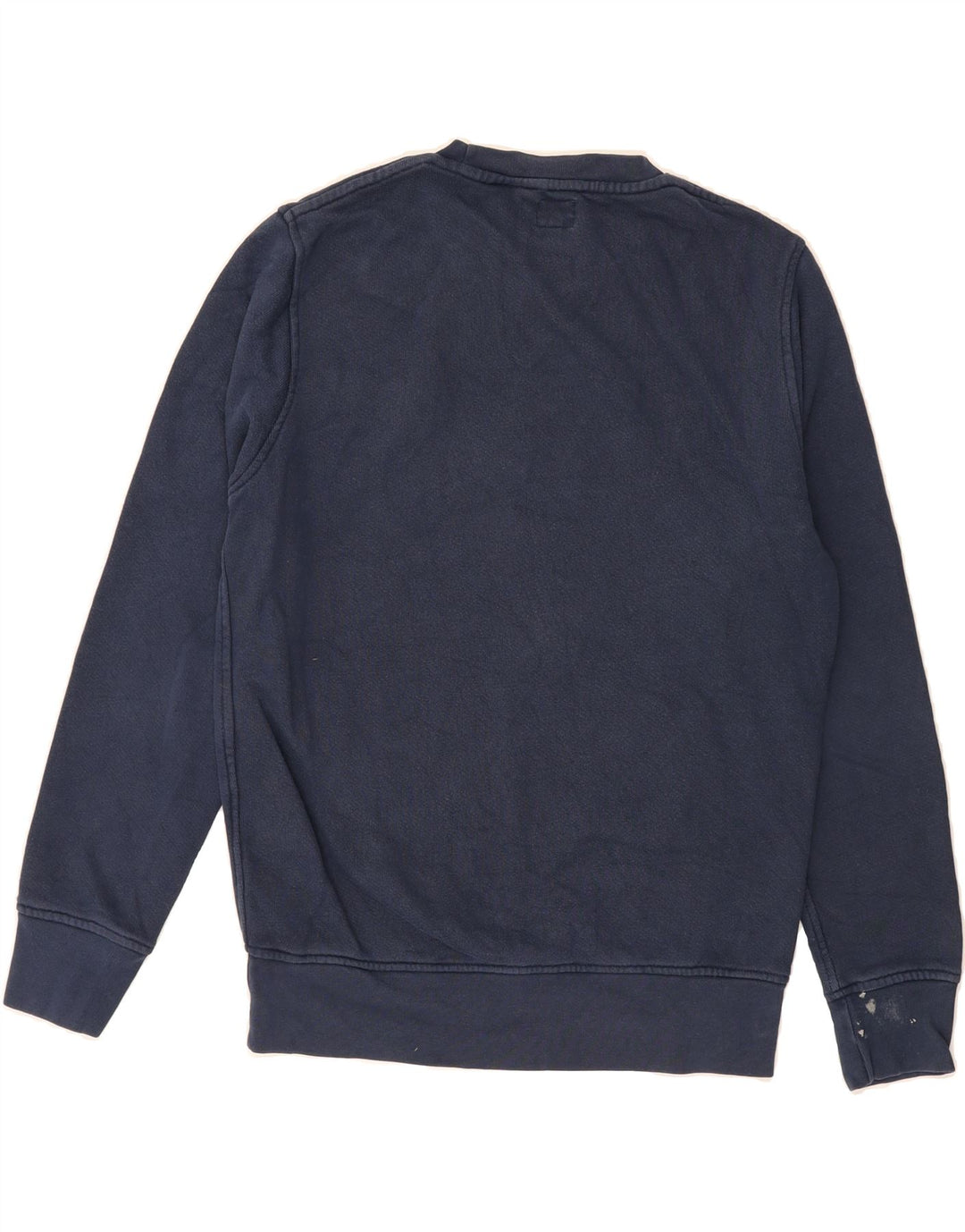 LEVI'S Mens Graphic Sweatshirt Jumper Small Navy Blue Cotton Vintage Levi's and Second-Hand Levi's from Messina Hembry 