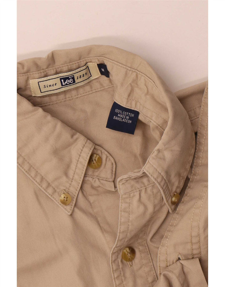 Lee Herrenhemd aus Baumwolle in Mittelbeige