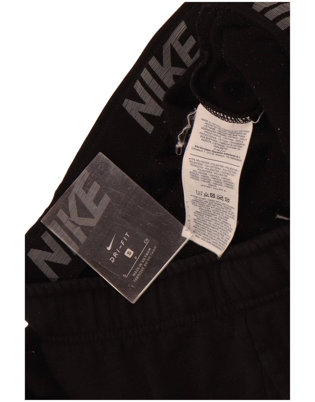 Nike Herren Dri Fit Trainingshose, Jogginghose, Größe S, Schwarz, Polyester