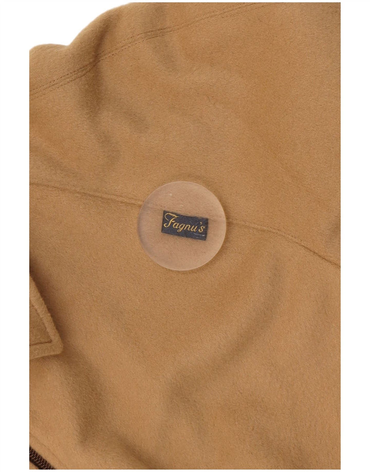 Vintage Herren Bomberjacke UK 38 Medium Beige