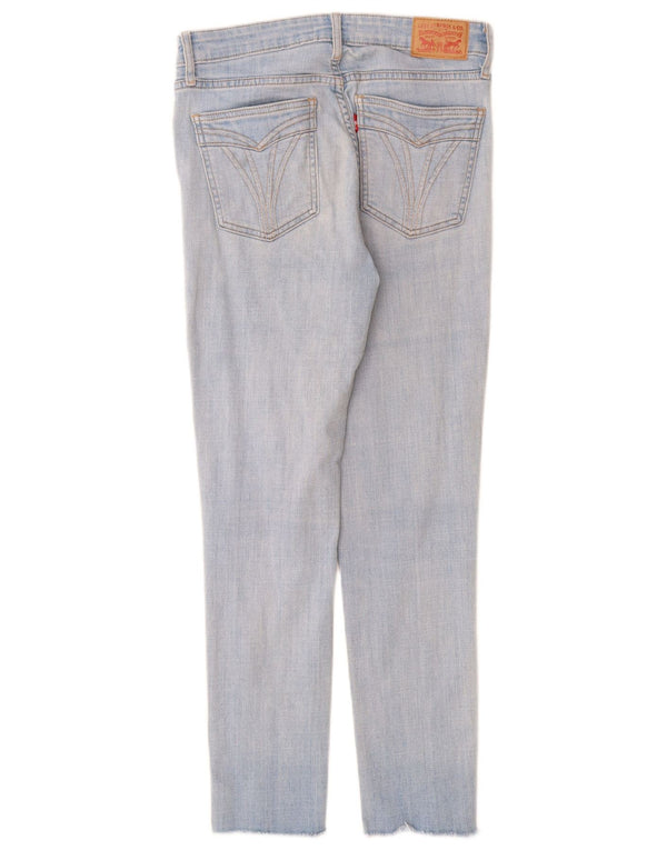 Levi's Damen 721 High Rise Skinny Jeans W29 L27 Blaue Baumwolle