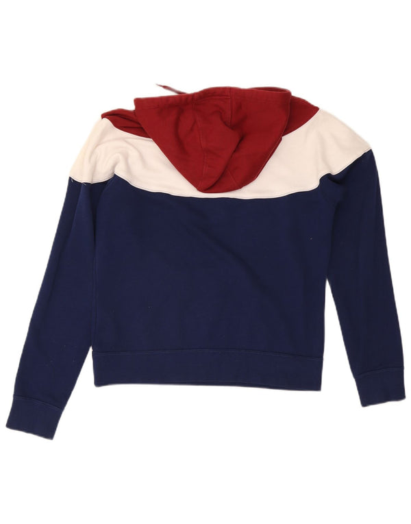 Nike Herren Kapuzenpullover XS Mehrfarbige Colourblock-Baumwolle