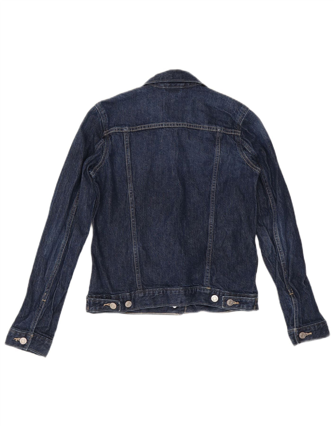 GAP Damen Jeansjacke UK 6 XS Marineblaue Baumwolle