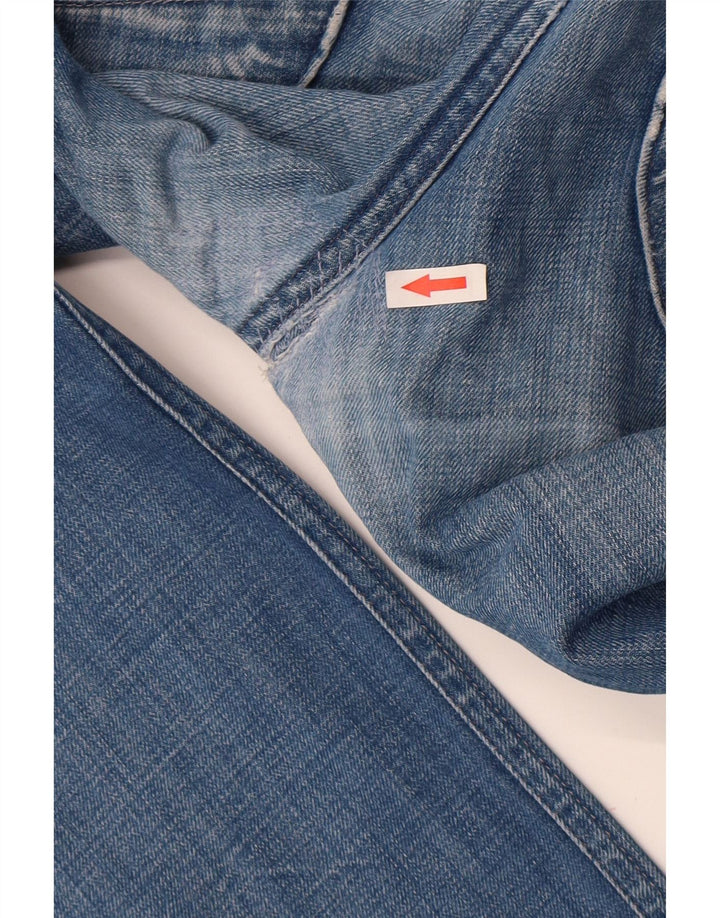 Lee Herren Zed Straight Jeans W38 L30 Blaue Baumwolle