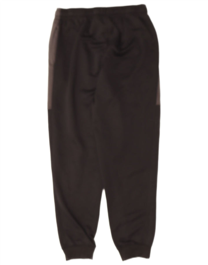NIKE Mens Tracksuit Trousers Joggers Medium  Black Colourblock Polyester