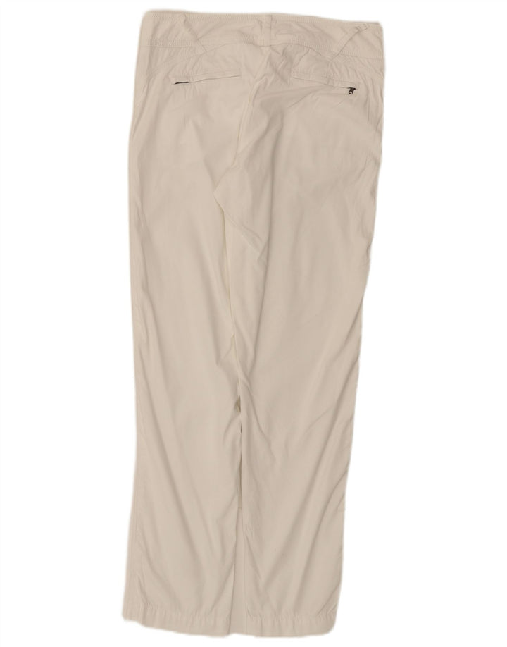 Gerade Anzughose für Damen von Marlboro Classics, W30, L29, weiße Baumwolle