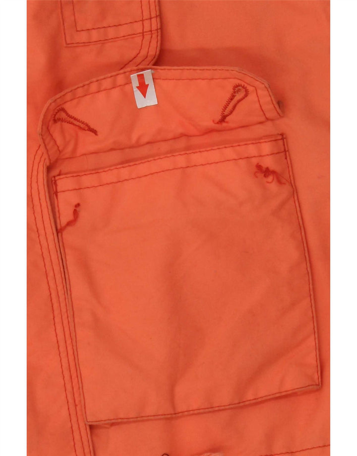 Vintage Mädchen Skijacke 11-12 Jahre Orange Nylon