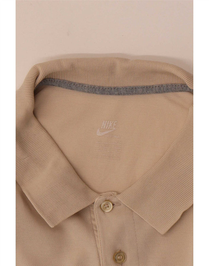Nike Herren Poloshirt Large Beige