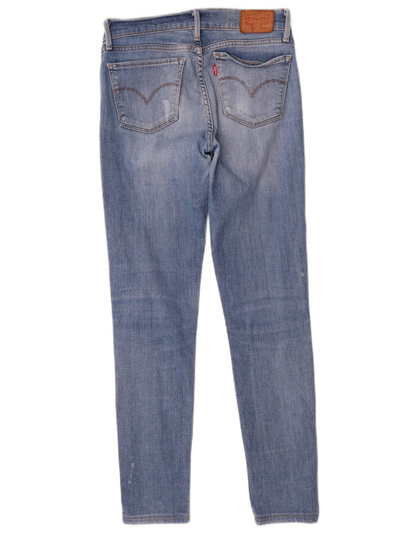 Levi's Damen 710 Super Skinny Jeans W26 L27 Blaue Baumwolle