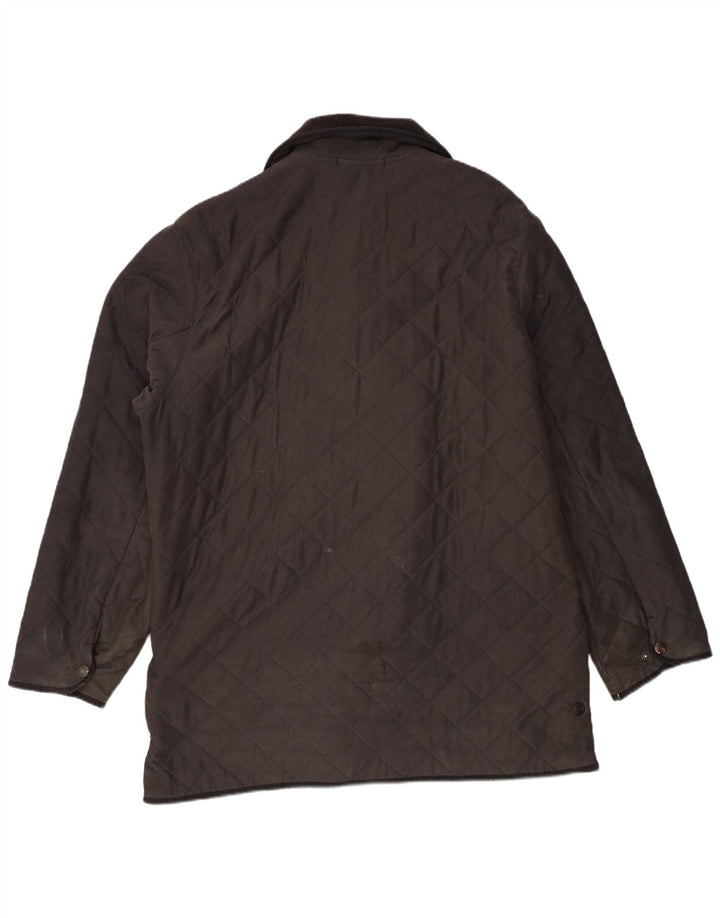 Barbour Herren Steppjacke UK 42 XL Braun Polyester