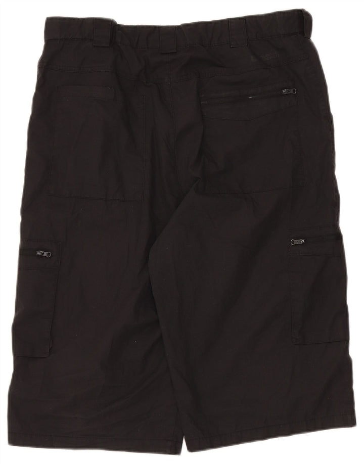 Mountain Warehouse Herren-Cargoshorts W34 Large Schwarz Polyester