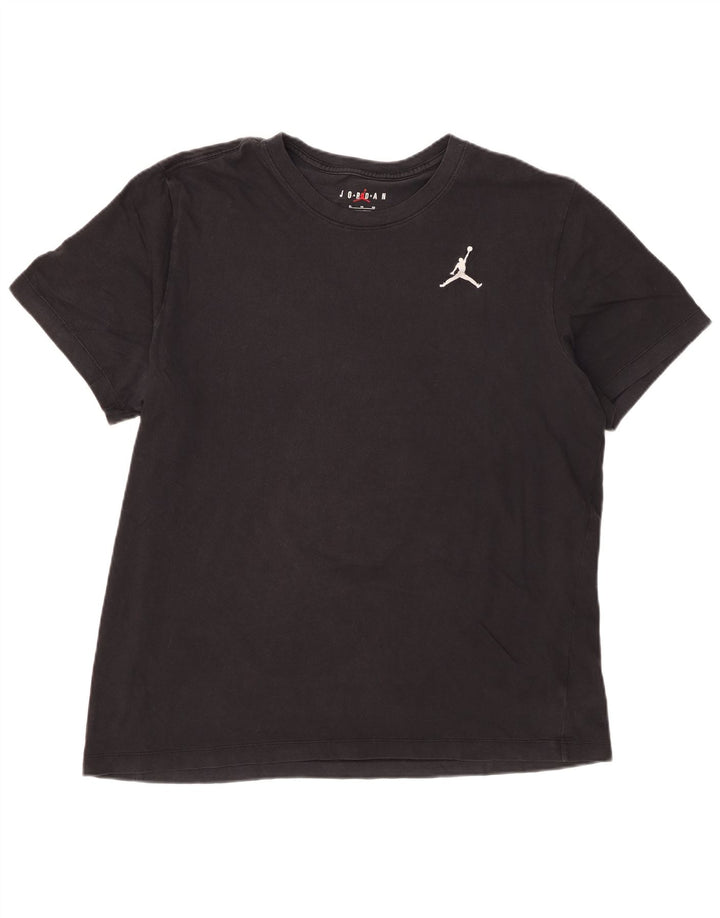 Jordan Herren T-Shirt Top XL Schwarz Baumwolle