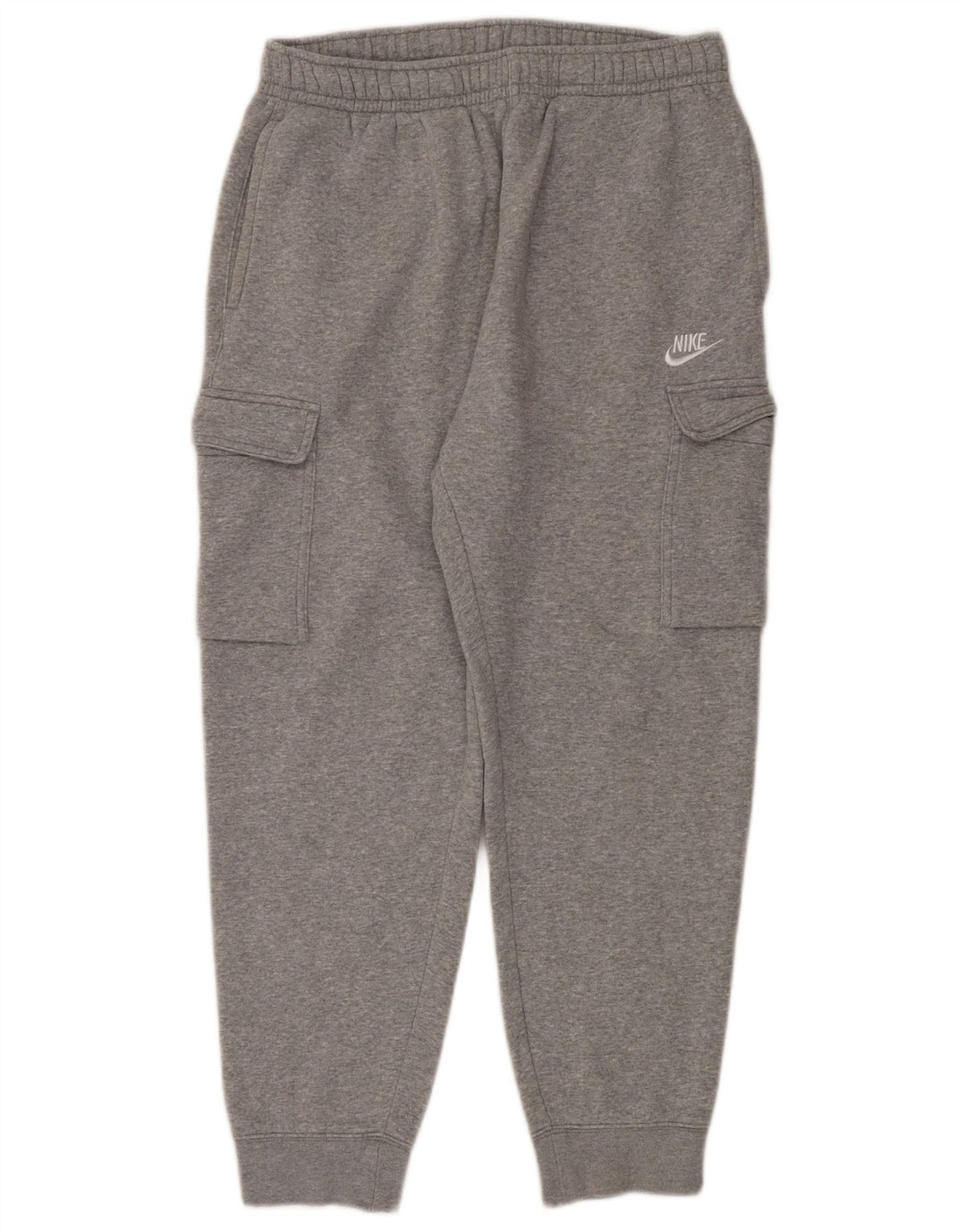 Nike Herren Cargo-Trainingshose, Jogginghose, mittelgraue Baumwolle