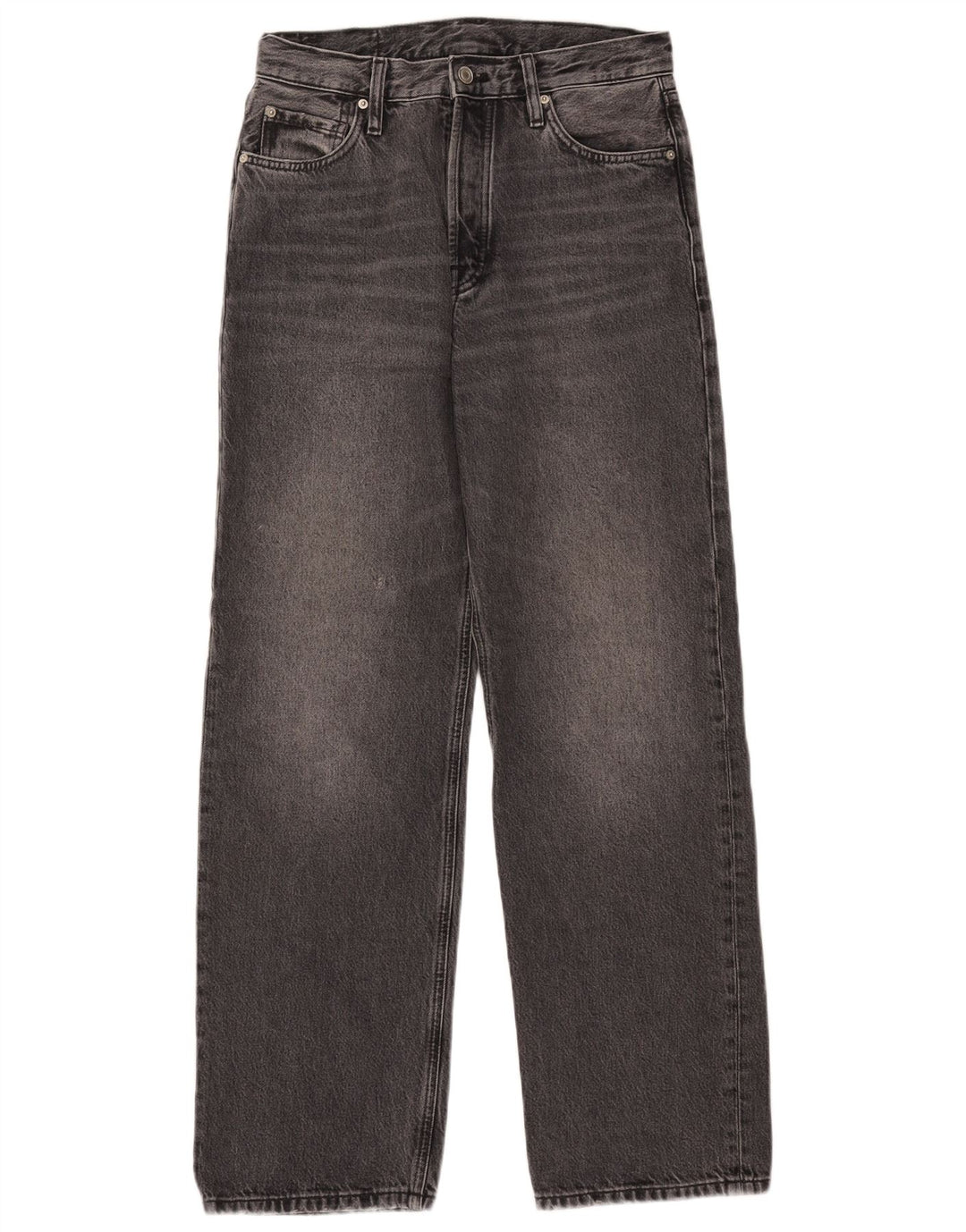 Massimo Dutti Damen Loose Jeans EU 38 Small W28 L30 Graue Baumwolle