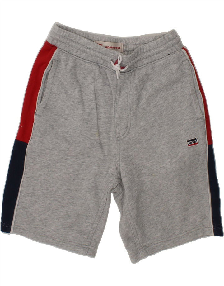 LEVI'S Boys Sport Shorts 11-12 Years  Grey Colourblock Cotton Vintage Levi's and Second-Hand Levi's from Messina Hembry 