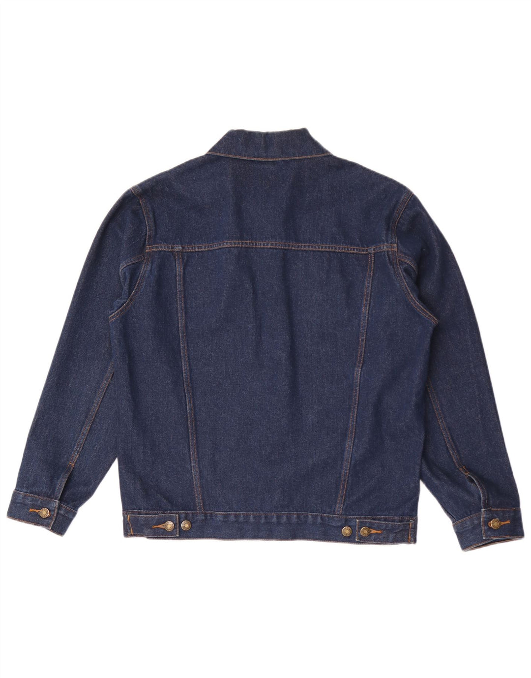 Jeansjacke für Herren im Denim-Stil, UK 38, mittelmarineblaue Baumwolle