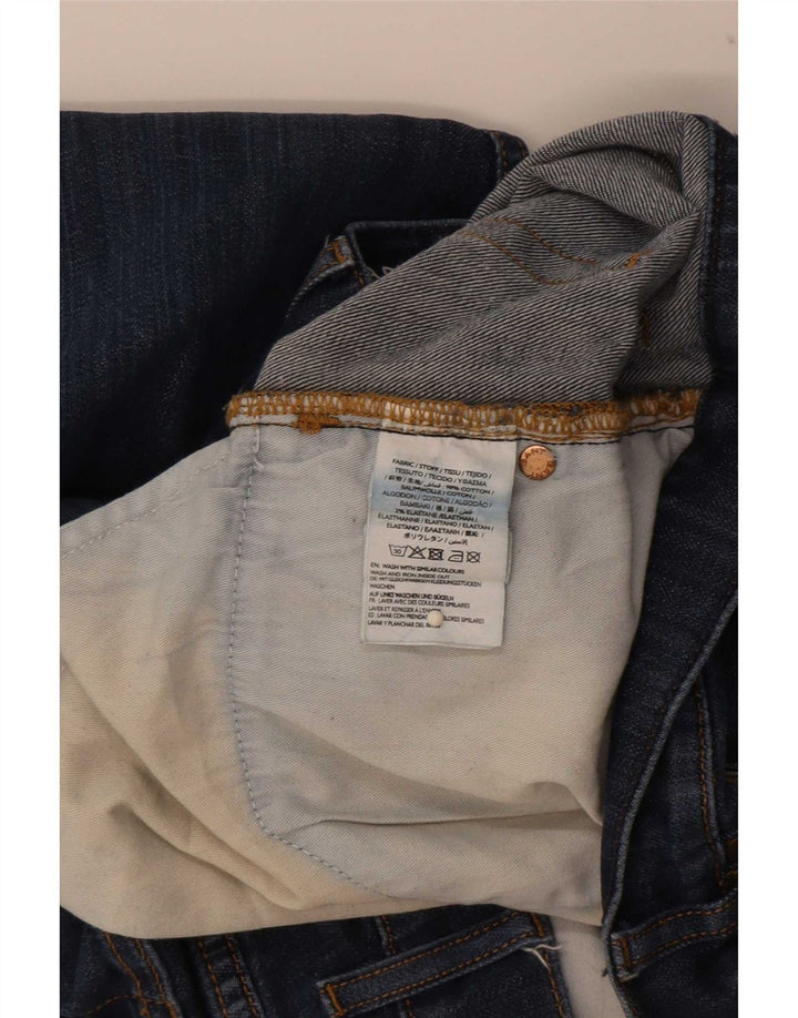 Gant Herren-Jeans mit normaler Passform, gerade Passform, W34, L30, Blau, Baumwolle