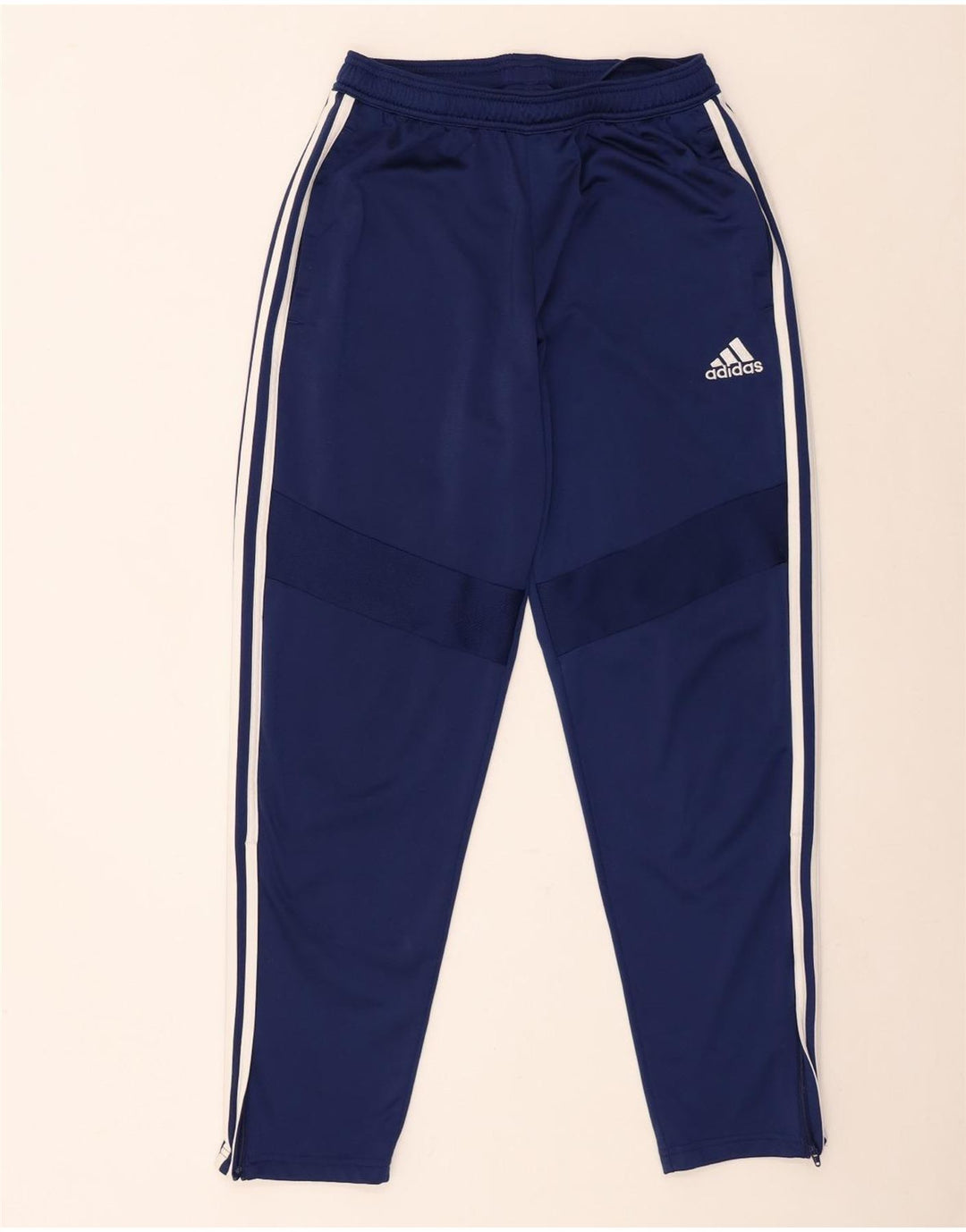 Adidas Herren-Trainingshose, Mittelblau, Polyester