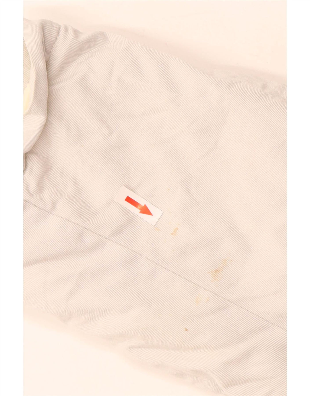 Uniform Herren-Mantel mit Grafik, UK 40, Größe L, Weiß