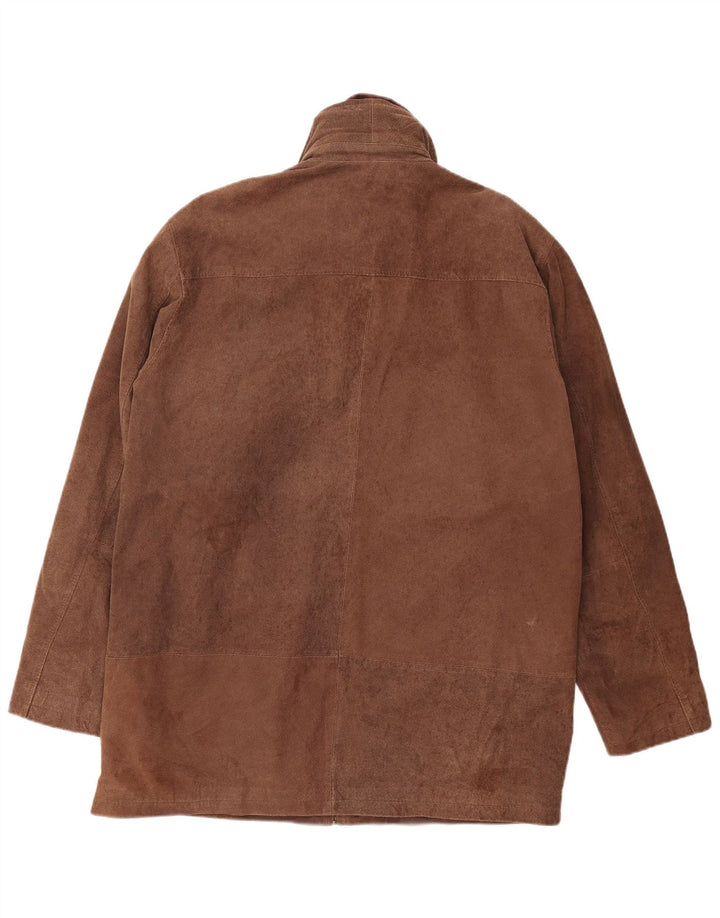 Torelli Herren Wildlederjacke UK 42 XL Braunes Leder