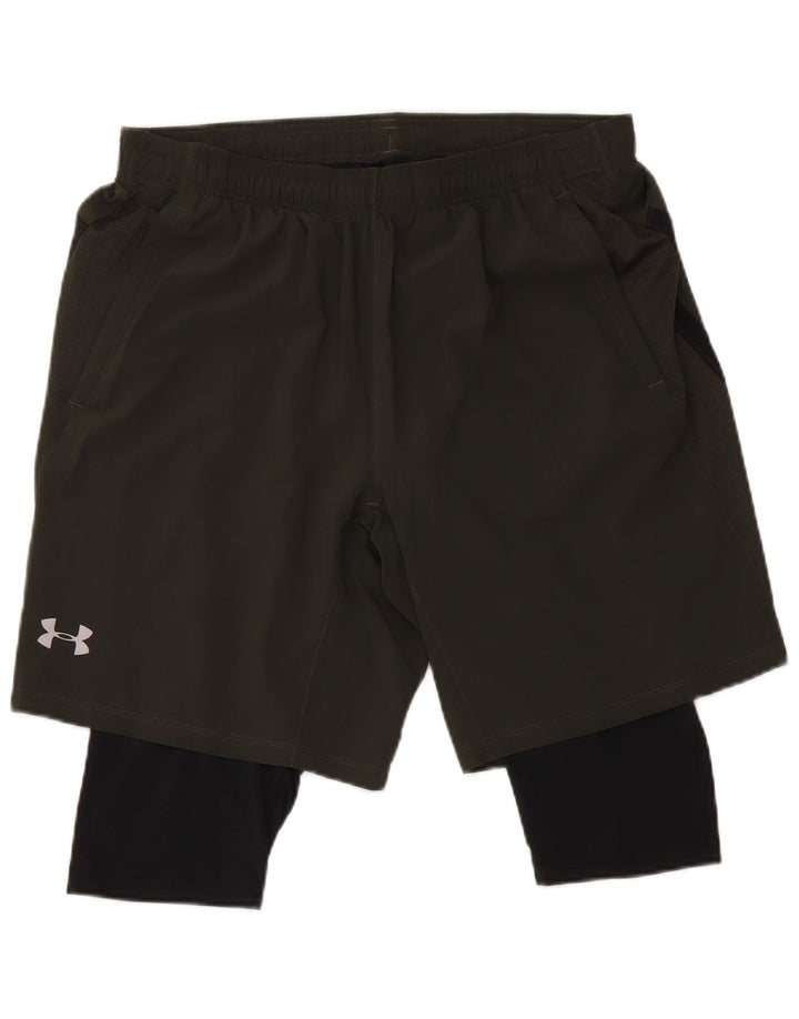 Under Armour Herren Heat Gear Sport Shorts 2XL Schwarz Polyester