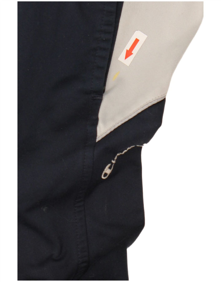 Champion Herren-Trainingshose, Größe S, Marineblau, Farbblock-Polyester