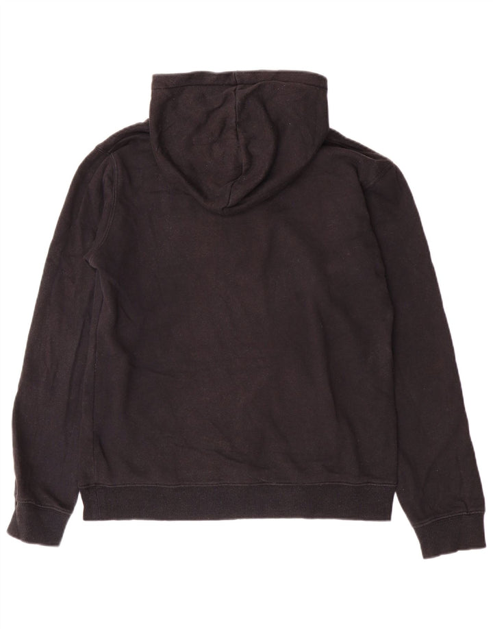 Rip Curl Damen Graphic Hoodie Pullover UK 14 Medium Schwarz