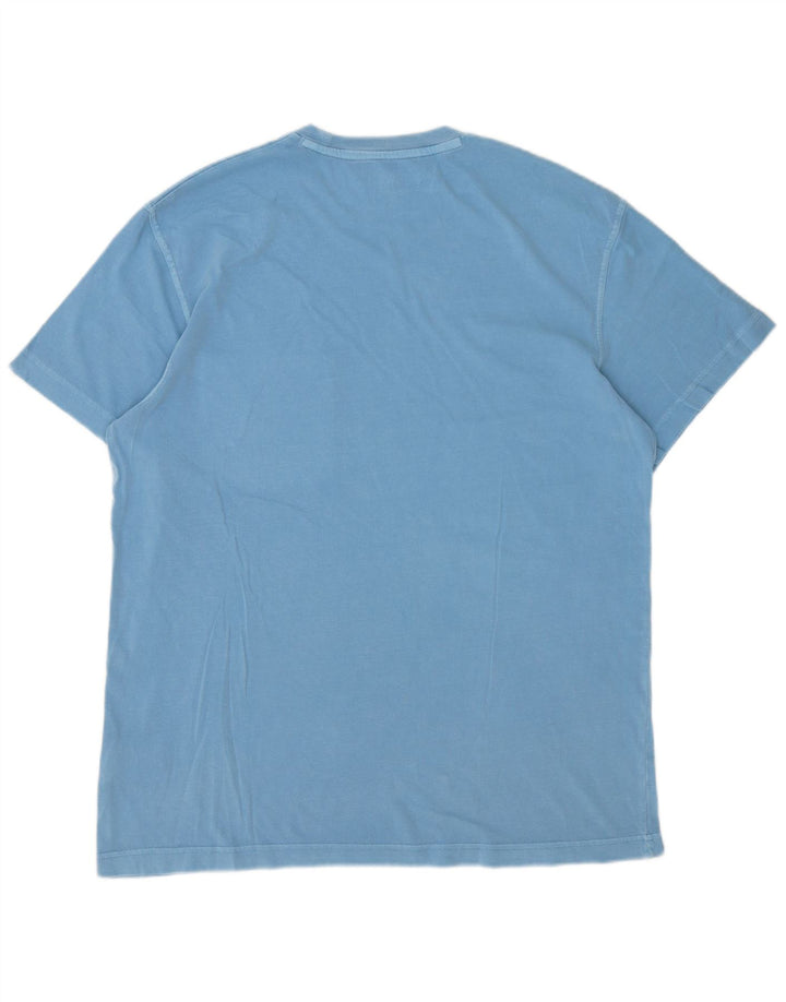 Lee Herren-T-Shirt mit entspannter Passform, groß, aus blauer Baumwolle