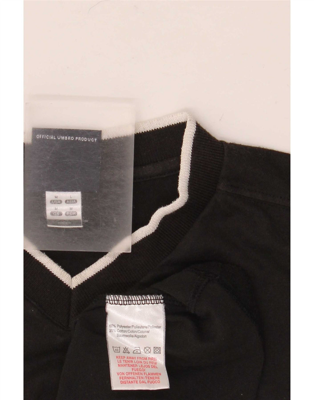 Umbro Herren-Weste Top Medium Schwarz Polyester