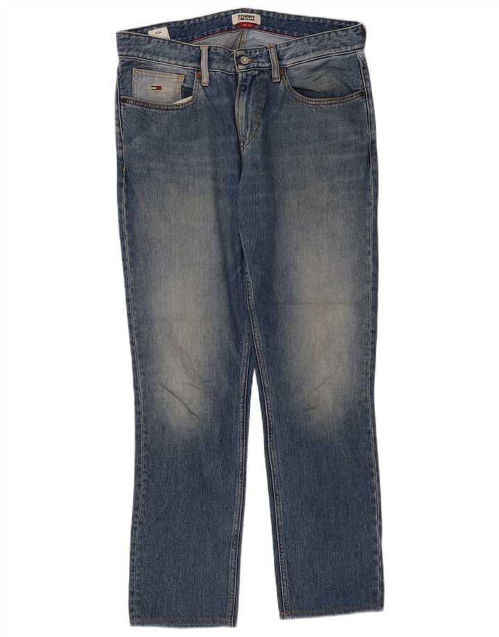 Tommy Hilfiger Damen Slim Jeans W32 L31 Blau