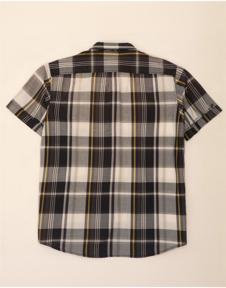 Lee Herren-Hemd, kurzärmelig, reguläre Passform, 2XL, blau kariert