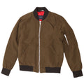 Zara Herren Bomberjacke UK 38 Medium Khaki Colourblock Polyester
