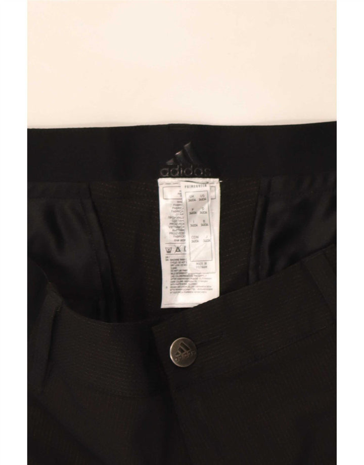 Adidas Herren Slim Chino Hose W34 L29 Schwarz Polyester